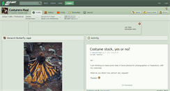 Desktop Screenshot of costurero-real.deviantart.com
