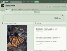 Tablet Screenshot of costurero-real.deviantart.com