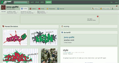 Desktop Screenshot of jonny-graffiti.deviantart.com
