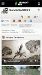 Mobile Screenshot of nuclearrabbit23.deviantart.com