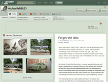 Tablet Screenshot of nuclearrabbit23.deviantart.com