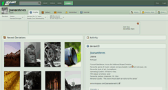 Desktop Screenshot of joanaesteves.deviantart.com