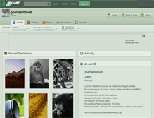 Tablet Screenshot of joanaesteves.deviantart.com