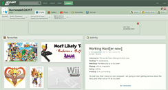 Desktop Screenshot of iluvroxaskh26397.deviantart.com