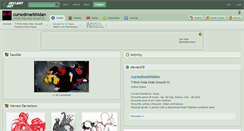 Desktop Screenshot of cursedmarkhidan.deviantart.com