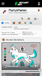 Mobile Screenshot of flurrysflames.deviantart.com