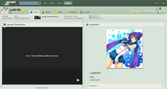 Desktop Screenshot of judith98.deviantart.com