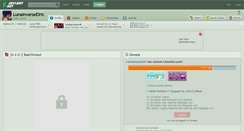Desktop Screenshot of lunainverseelric.deviantart.com