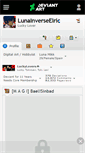 Mobile Screenshot of lunainverseelric.deviantart.com