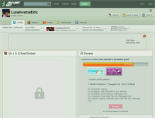 Tablet Screenshot of lunainverseelric.deviantart.com