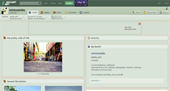 Desktop Screenshot of minicoombs.deviantart.com