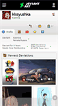 Mobile Screenshot of kissyushka.deviantart.com