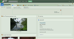 Desktop Screenshot of dummedan.deviantart.com