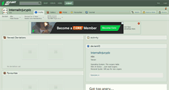 Desktop Screenshot of internalinjuryplz.deviantart.com