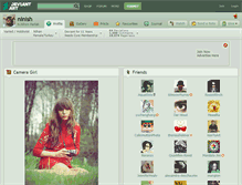 Tablet Screenshot of ninish.deviantart.com