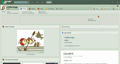 Desktop Screenshot of lilyrevenge.deviantart.com