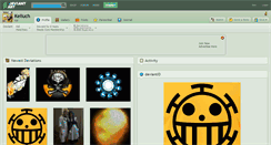 Desktop Screenshot of keliuch.deviantart.com