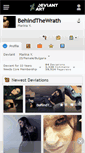 Mobile Screenshot of behindthewrath.deviantart.com