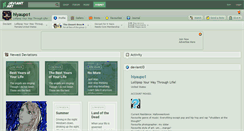 Desktop Screenshot of hiyaupo1.deviantart.com
