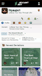 Mobile Screenshot of hiyaupo1.deviantart.com