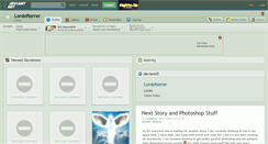 Desktop Screenshot of lordofterrer.deviantart.com