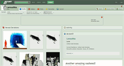 Desktop Screenshot of lanoushka.deviantart.com