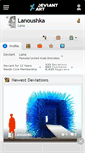 Mobile Screenshot of lanoushka.deviantart.com