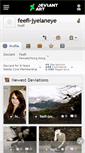 Mobile Screenshot of feefi-jyelaneye.deviantart.com