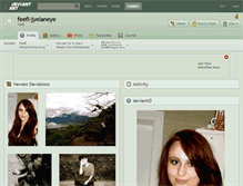 Tablet Screenshot of feefi-jyelaneye.deviantart.com