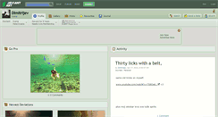 Desktop Screenshot of dimitrijev.deviantart.com