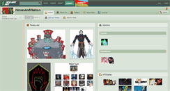 Desktop Screenshot of heroesandvilains.deviantart.com