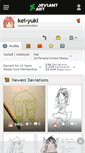 Mobile Screenshot of kei-yuki.deviantart.com