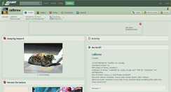Desktop Screenshot of calibrew.deviantart.com
