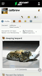 Mobile Screenshot of calibrew.deviantart.com