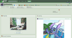 Desktop Screenshot of darkrubymoon.deviantart.com