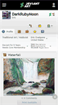Mobile Screenshot of darkrubymoon.deviantart.com