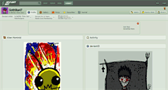 Desktop Screenshot of gothika47.deviantart.com