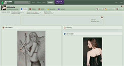 Desktop Screenshot of midonala.deviantart.com