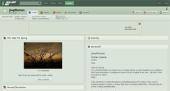 Desktop Screenshot of joepikeman.deviantart.com