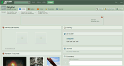 Desktop Screenshot of dirtykid.deviantart.com