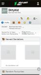 Mobile Screenshot of dirtykid.deviantart.com