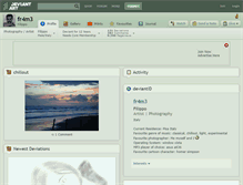 Tablet Screenshot of fr4m3.deviantart.com