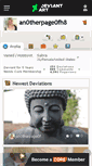 Mobile Screenshot of an0therpage0fh8.deviantart.com