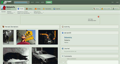 Desktop Screenshot of bobearts.deviantart.com