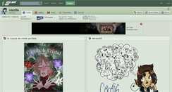 Desktop Screenshot of coco56.deviantart.com