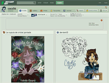Tablet Screenshot of coco56.deviantart.com