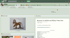 Desktop Screenshot of dritten.deviantart.com