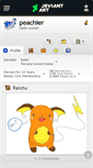 Mobile Screenshot of peachier.deviantart.com