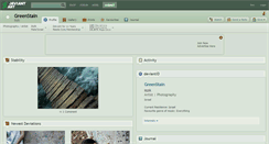 Desktop Screenshot of greenstain.deviantart.com