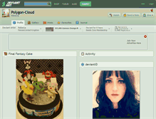 Tablet Screenshot of polygon-cloud.deviantart.com